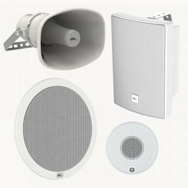 Axis Communication Network Ceiling Speaker, White 02324-001